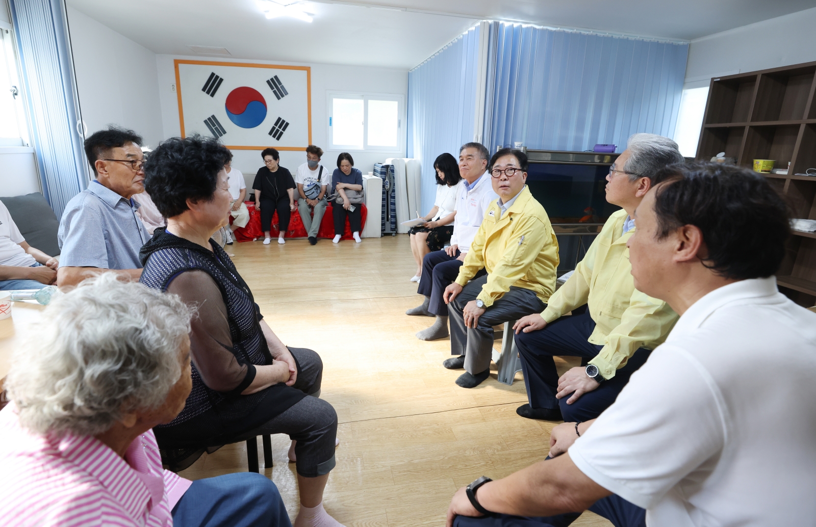 구룡마을 무더위 쉼터 방문