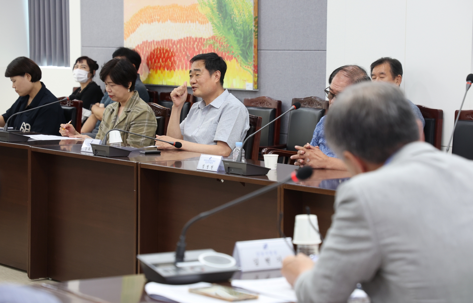 장애인단체 만나 현장 목소리 들어