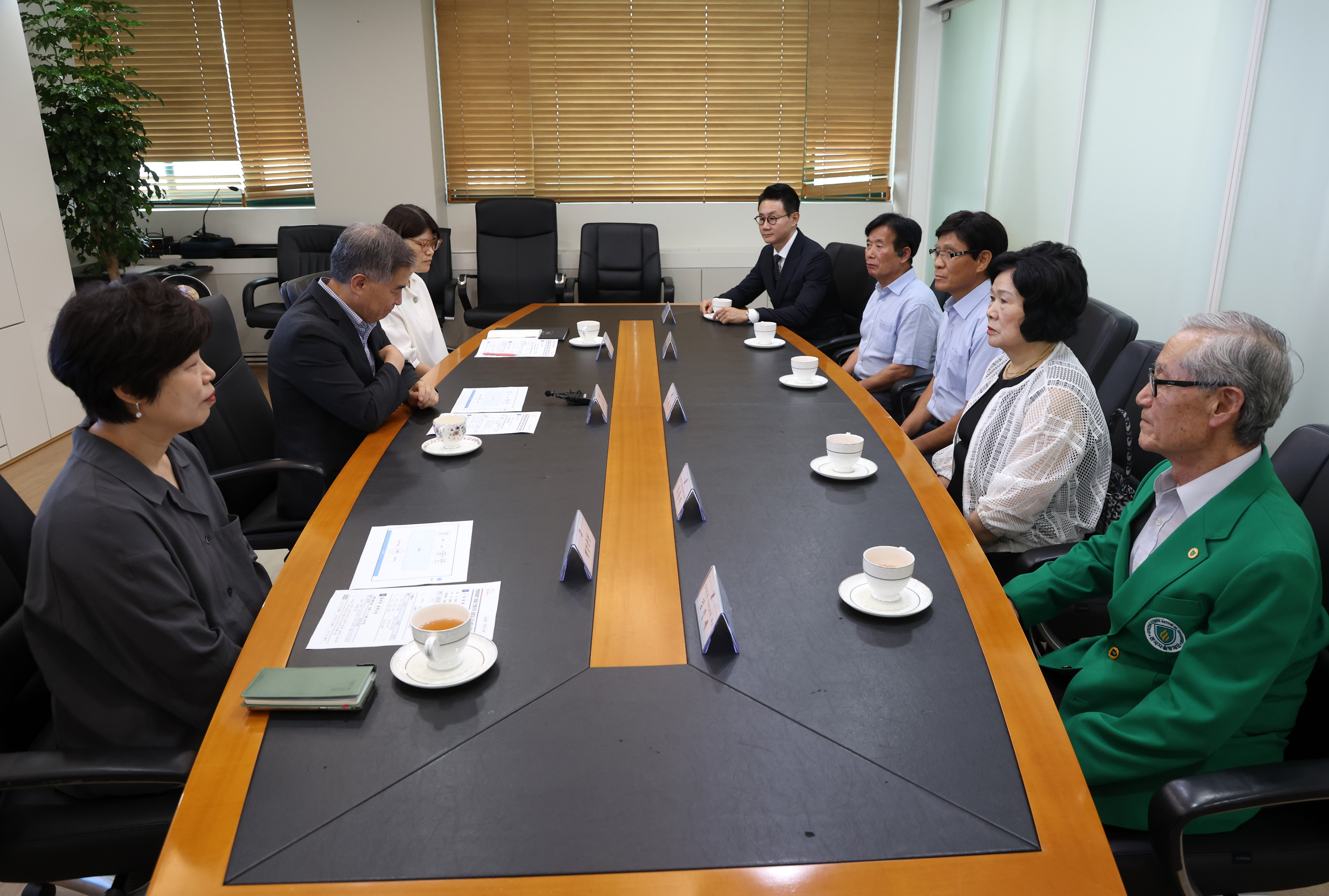 화재 인명 구조 공로자 감사장 전달