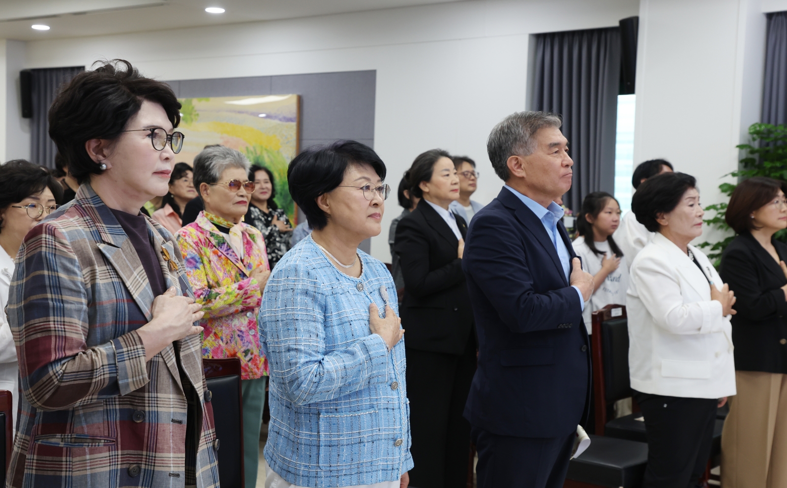 ‘강남구 여성단체협의회장 취임식’