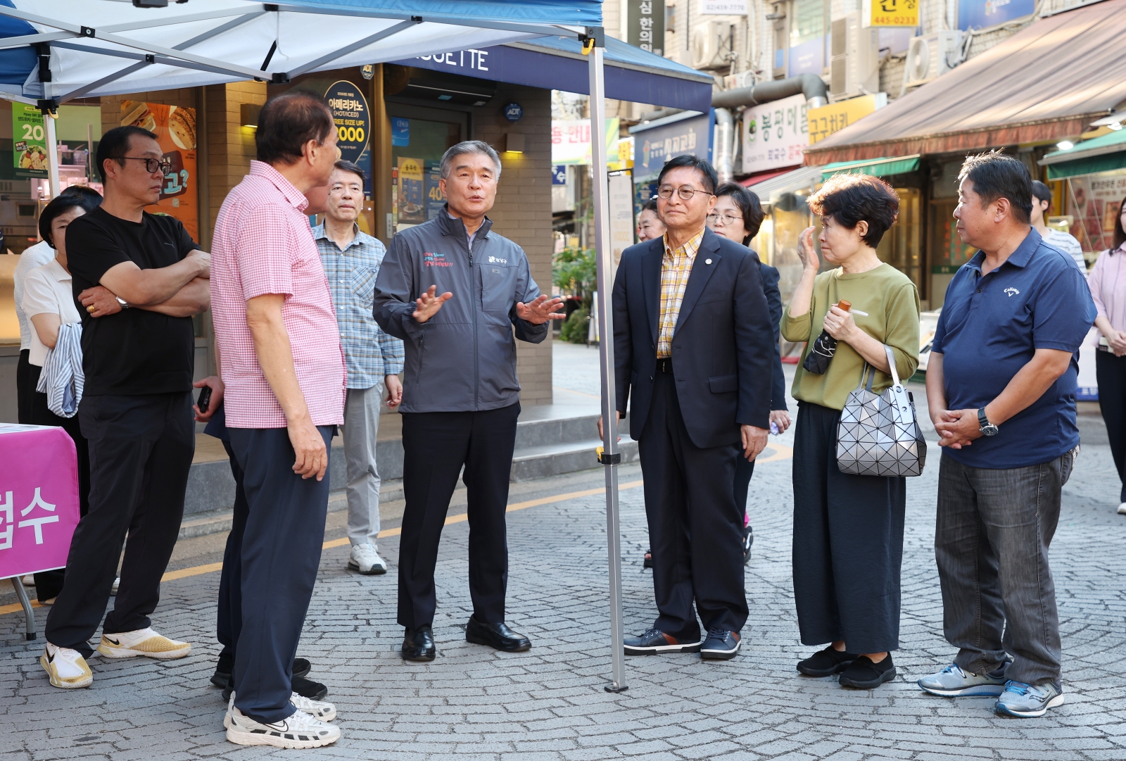 추석맞이 전통시장 방문