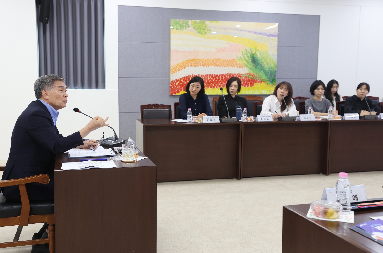 ‘강남을 힘차게! 아이들 교육을 신나게!’