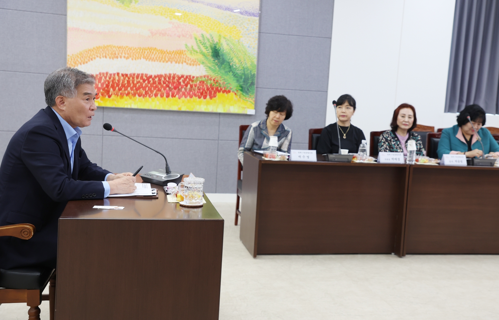 ‘강남구 명예 구청장협의회 간담회’
