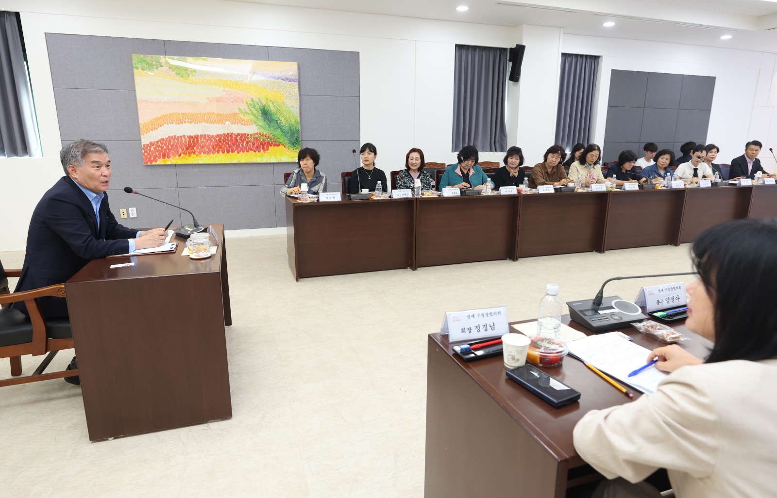 ‘강남구 명예 구청장협의회 간담회’