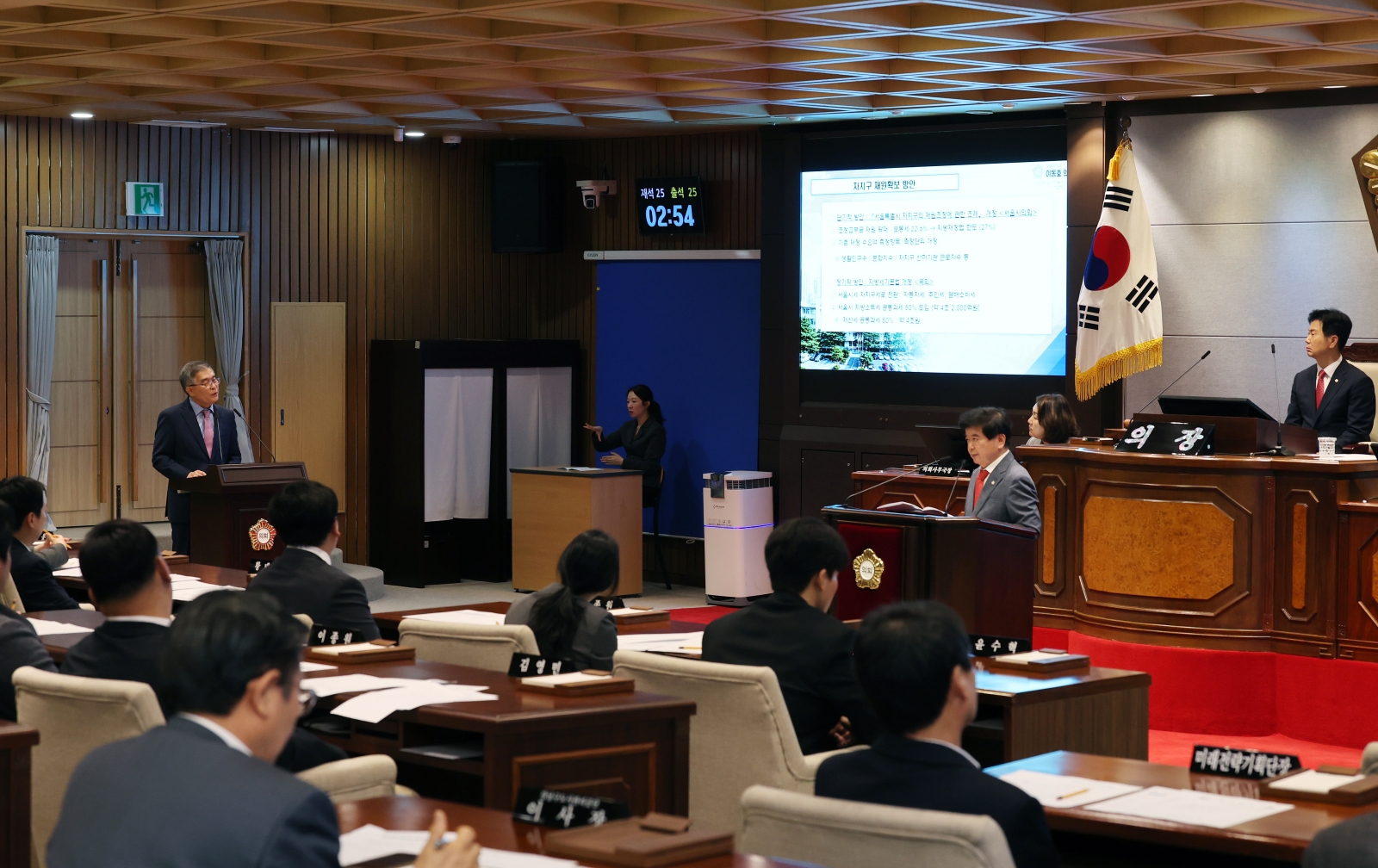 ‘제388회 강남구의회 임시회’  개회