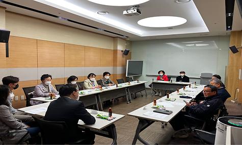 [시니어봉사단] 4월 시니어봉사단 임원 간담회