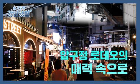 [슬기로운 강남생활] 압구정로데오의 매력 속으로