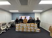 천명태권도장 후원품 전달