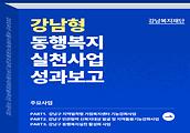 강남복지재단 강남형 동행복지 실천사업 성과보고