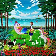 황보현_바닷가 장미정원