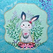 황보현_꽃을 든 토끼