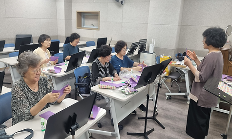 [노인자원봉사활성화지원사업] 종이나래봉사단 전문교육 진행