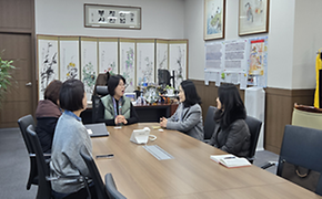 국립국악중고등학교 학교장과의 간담회(개포4동)