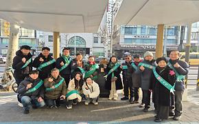 대치4동 청소년 꿈의 거리 학사모 조형물 현장스케치-2