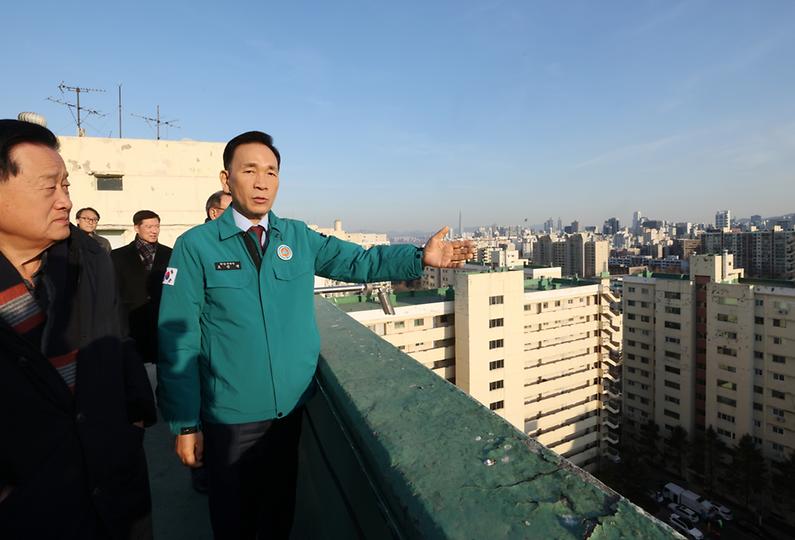 압구정 재건축 아파트 단지 현장 방문