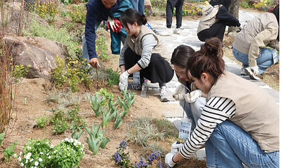 [강남사진관] 우리의 소망과 이야기가 담긴 ‘구민참여 정원 숲’