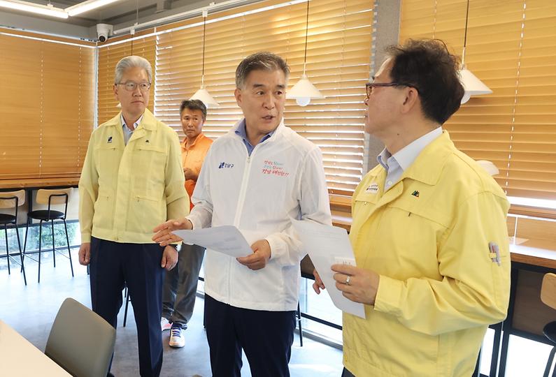 이동노동자 쉼터 방문